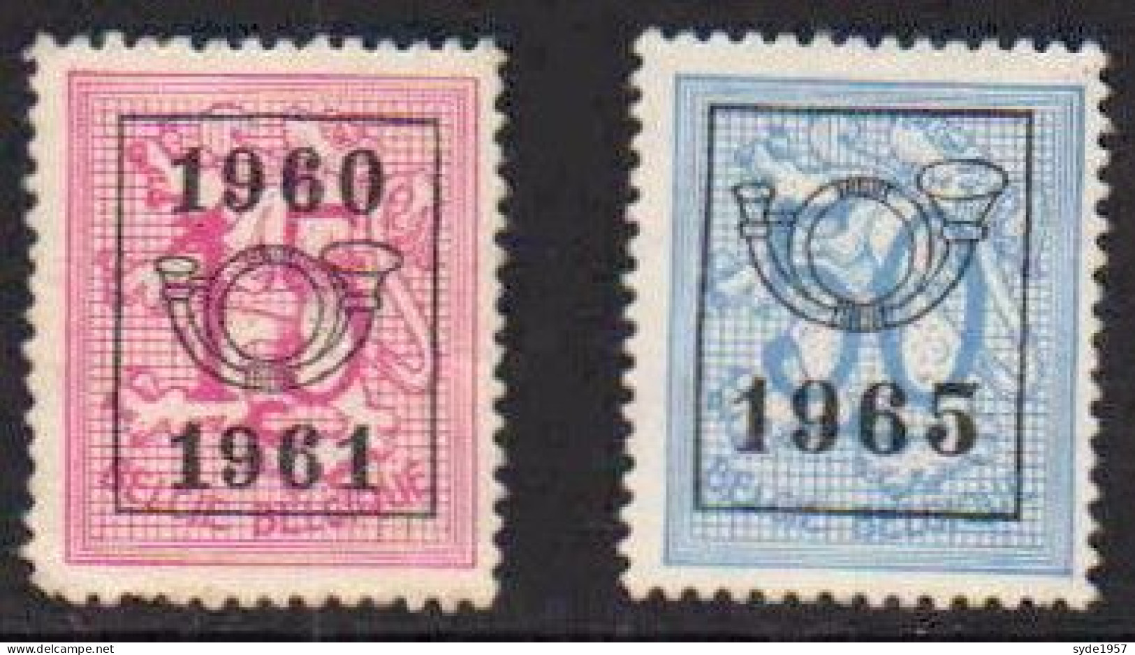 Belgique Surcharge  Petit Sceau De L'état   COB PO 703 Et 765  Cote Totale > 3€ - Typos 1936-51 (Kleines Siegel)