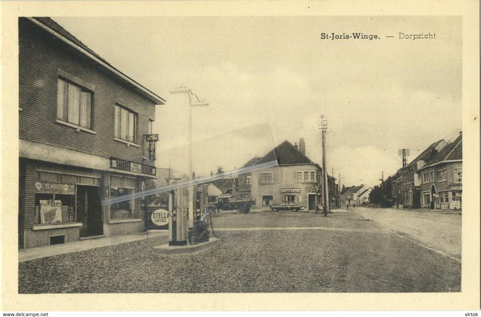 Sint Joris Winge : Dorpstraat ( Shell - Stella Artois ) - Tielt-Winge