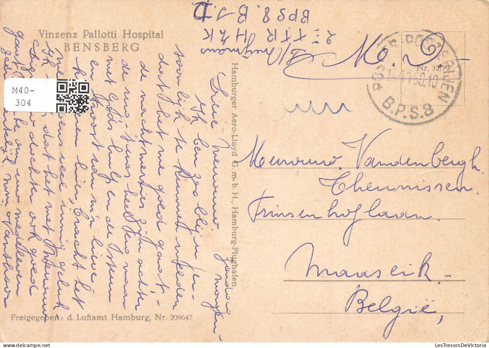 ALLEMAGNE - Bensberg - Vinzenz Pallotti Hospital - Carte Postale - Bergisch Gladbach