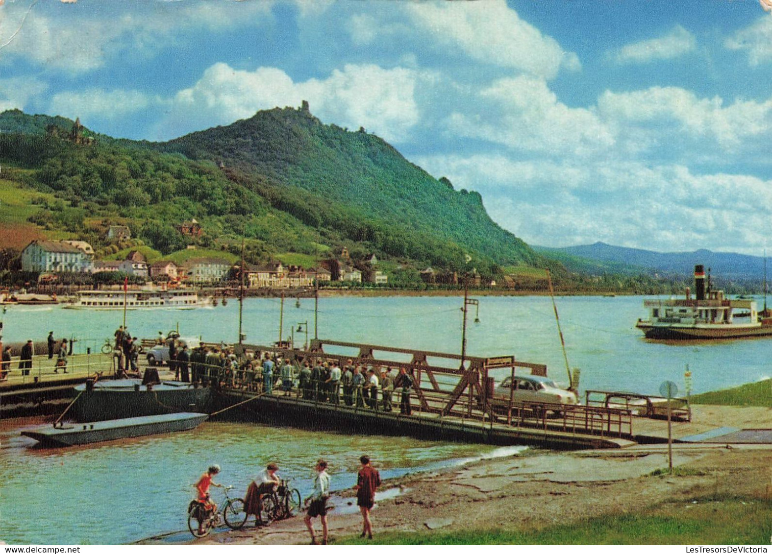 ALLEMAGNE - Mehlem Am Rhein, Auf Den Drachenfels - Mehlem Von River Shine - Carte Postale - Bonn