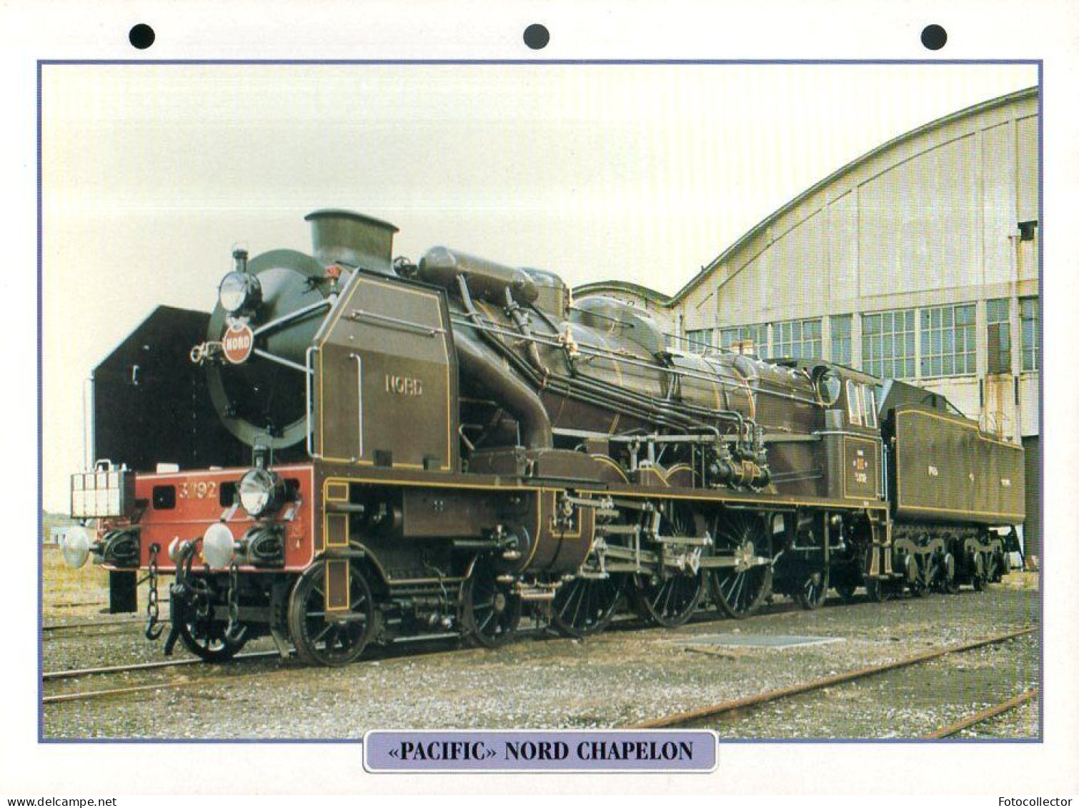 Train : Locomotive à Vapeur Pacific Nord Chapelon - Eisenbahnverkehr