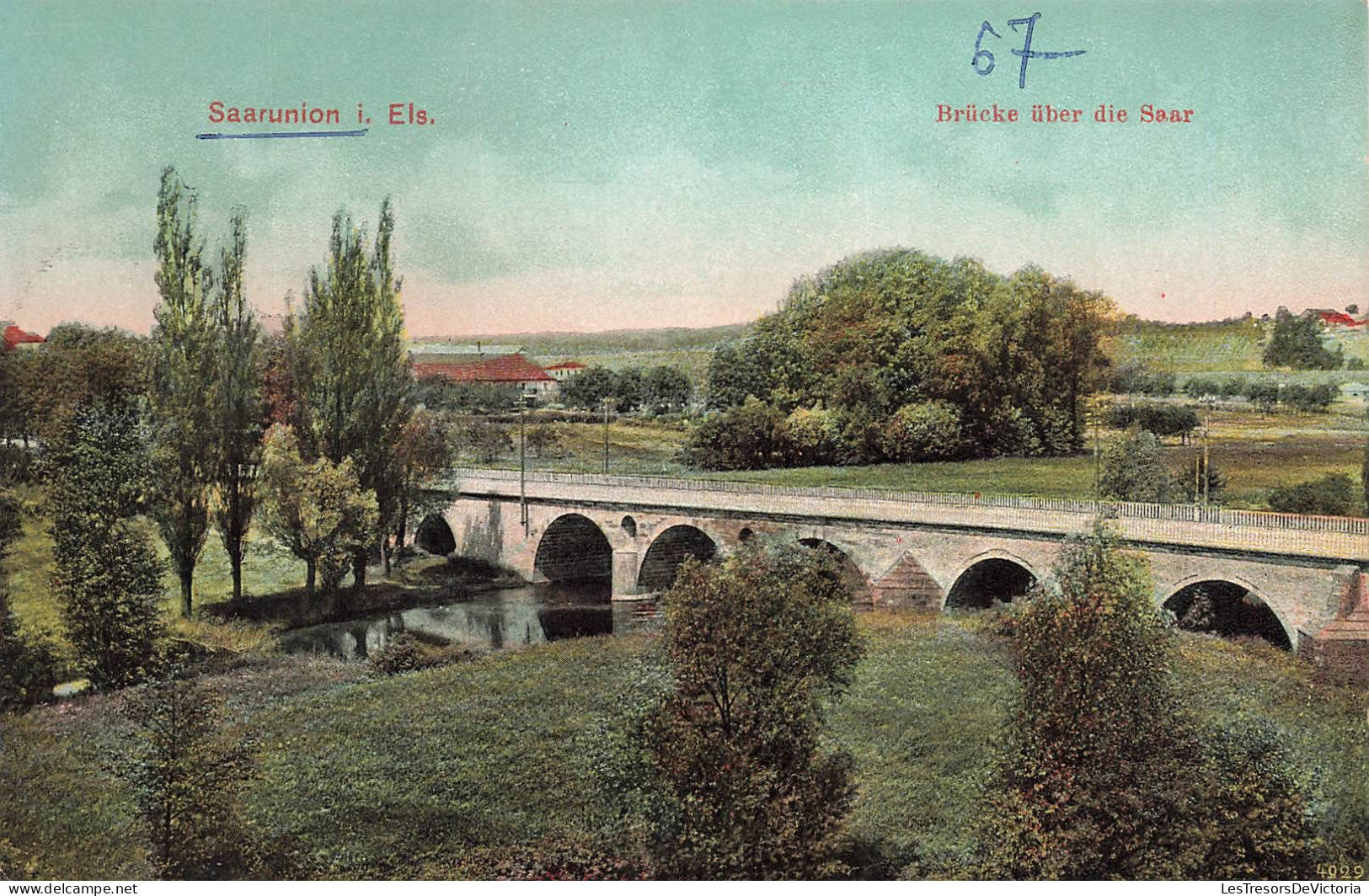 ALLEMAGNE - Saarunion I Els - Brûchke Uber Die Saar - Carte Postale Ancienne - Autres & Non Classés