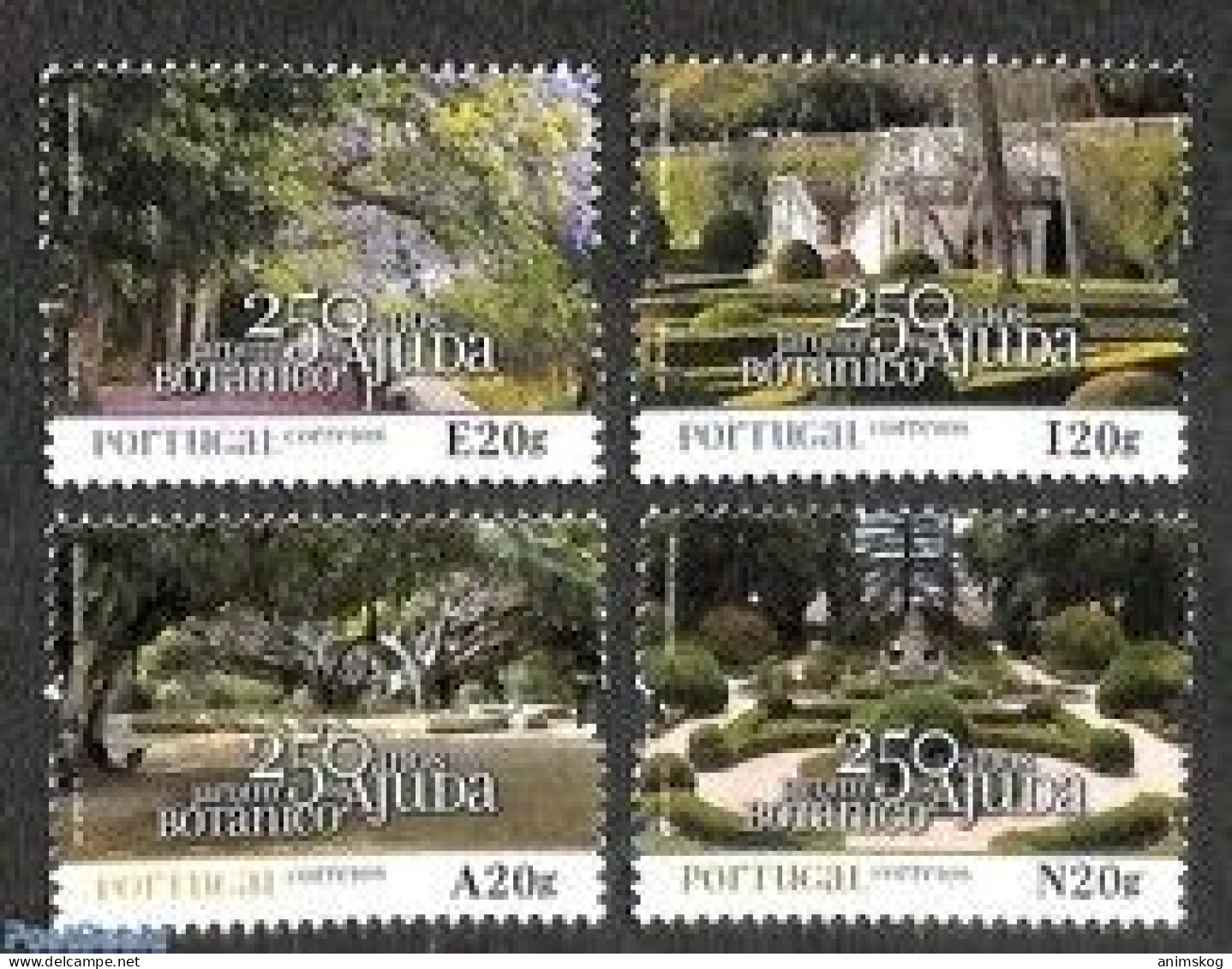 Portugal 2018**, 250 Jahre Bot. Garten Von Ajuda, Sukkulente / Portugal 2018, MNH, 250 Years Bot. Garden Of Ajuda - Cactusses