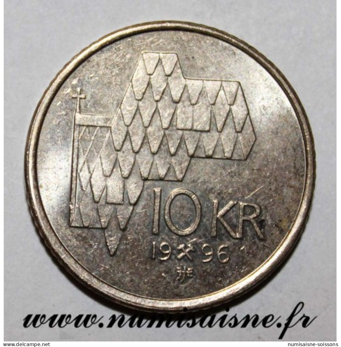 NORVÈGE - KM 457 - 10 KRONER 1996 - TTB/SUP - Norwegen