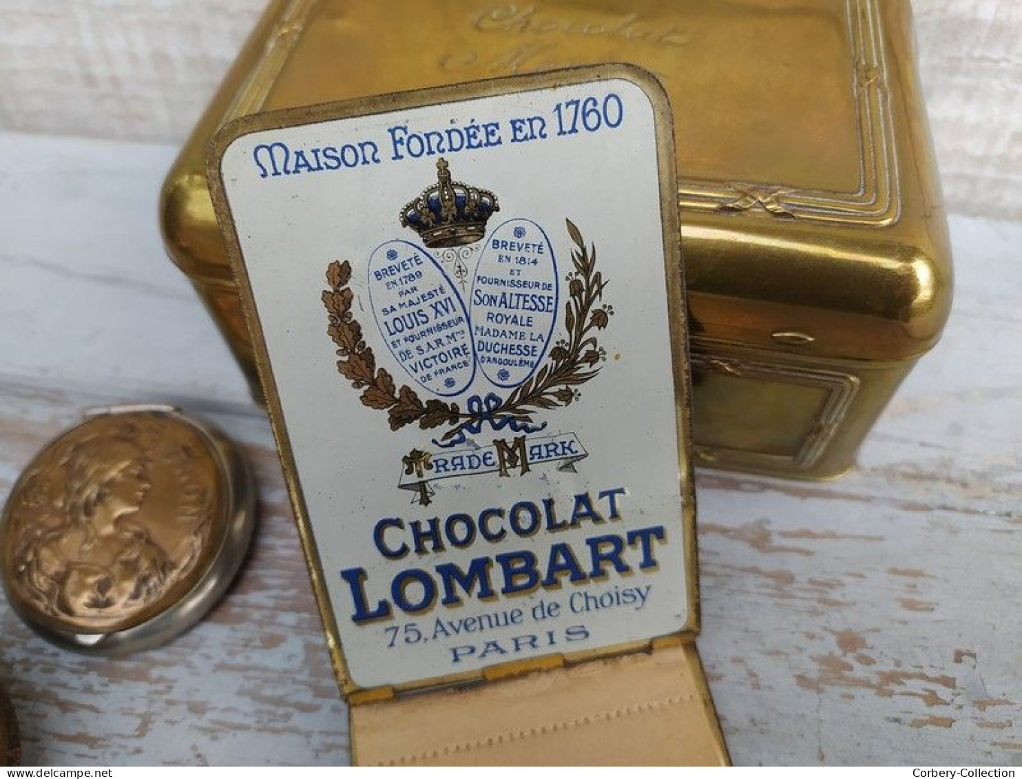 Ancien Carnet Publicitaire Chocolat Lombart 1911