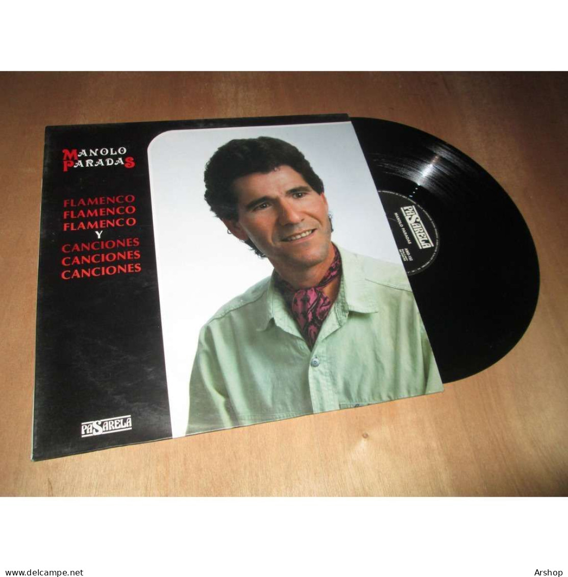 MANOLO PARADAS Flamenco Y Canciones - GUITARE ESPAGNOLE - PASARELA AMD 152 Espagne Lp 1989 - Autres - Musique Espagnole