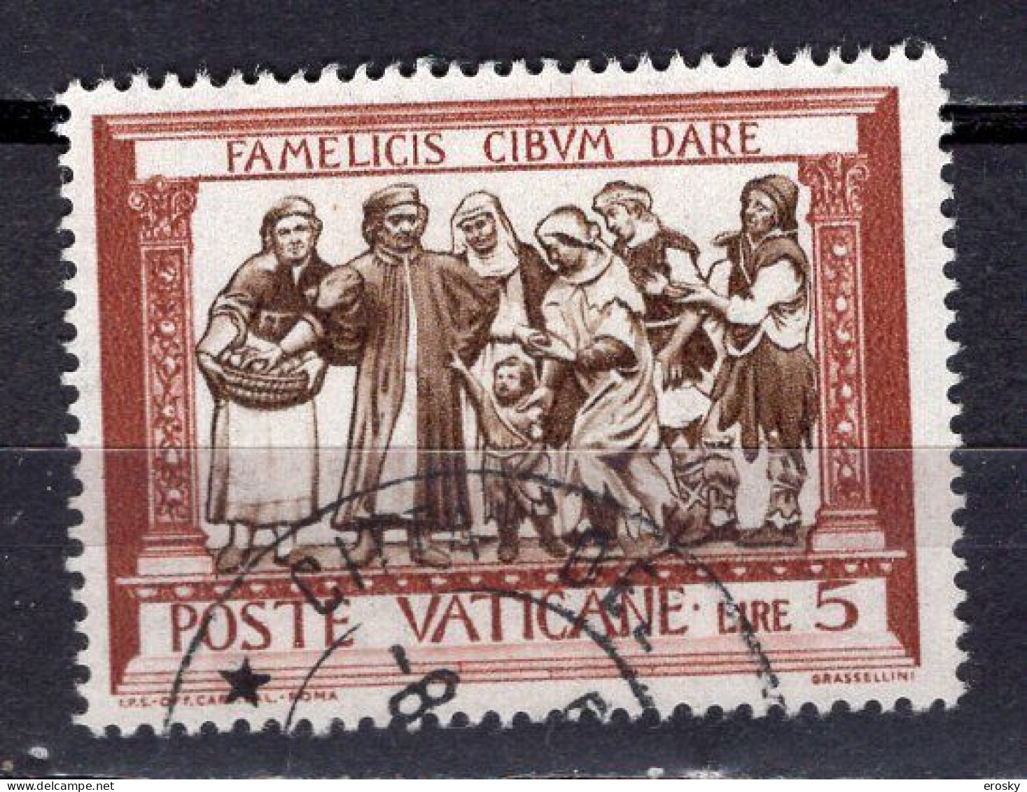 Z1634 - VATICANO SASSONE N°284 - VATICAN Yv N°302 - Used Stamps