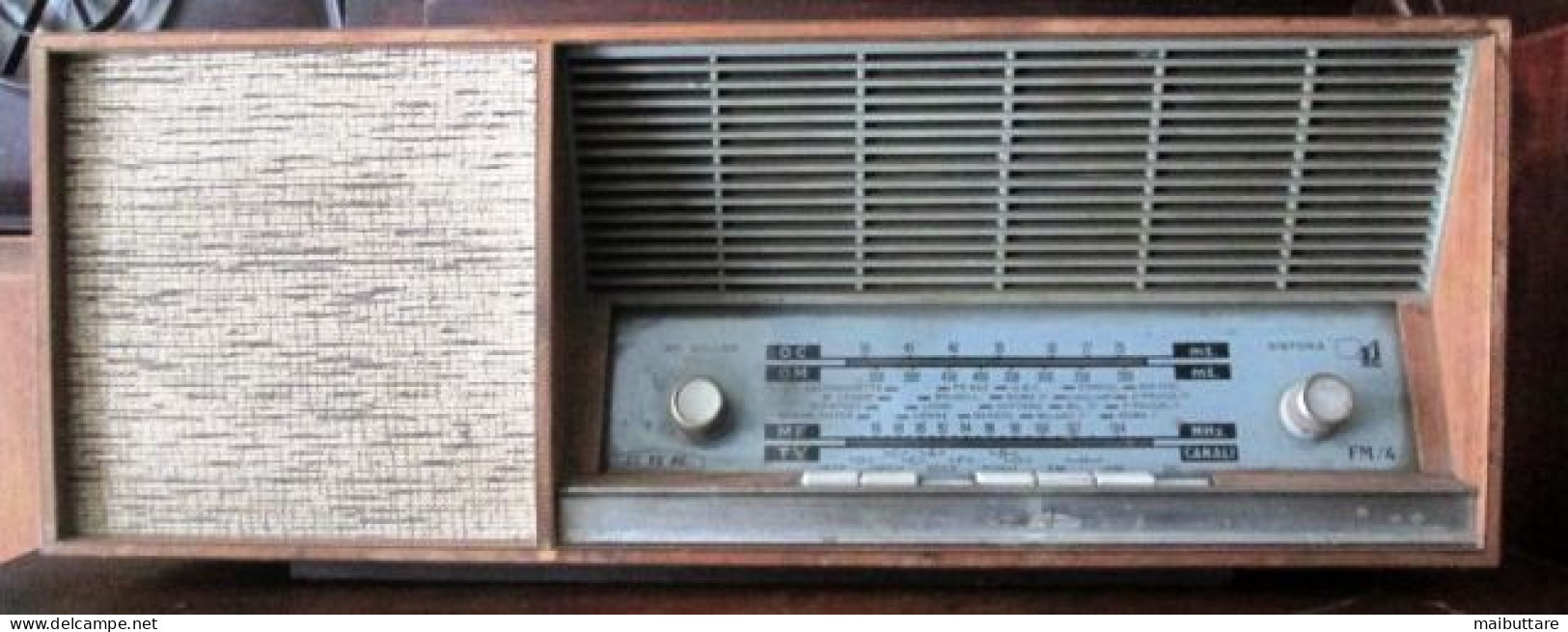 Radio GBC Electronica Vintage Anni '70 Dimensioni Cm.50 X 16.5 X 18 Non Testata - Other Products