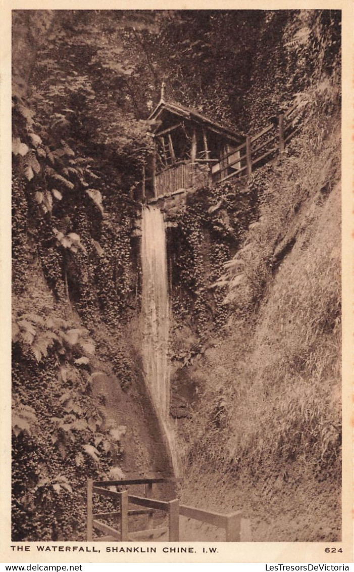 CHINE - The Waterfall Shanklin Chine I W - Carte Postale Ancienne - Chine