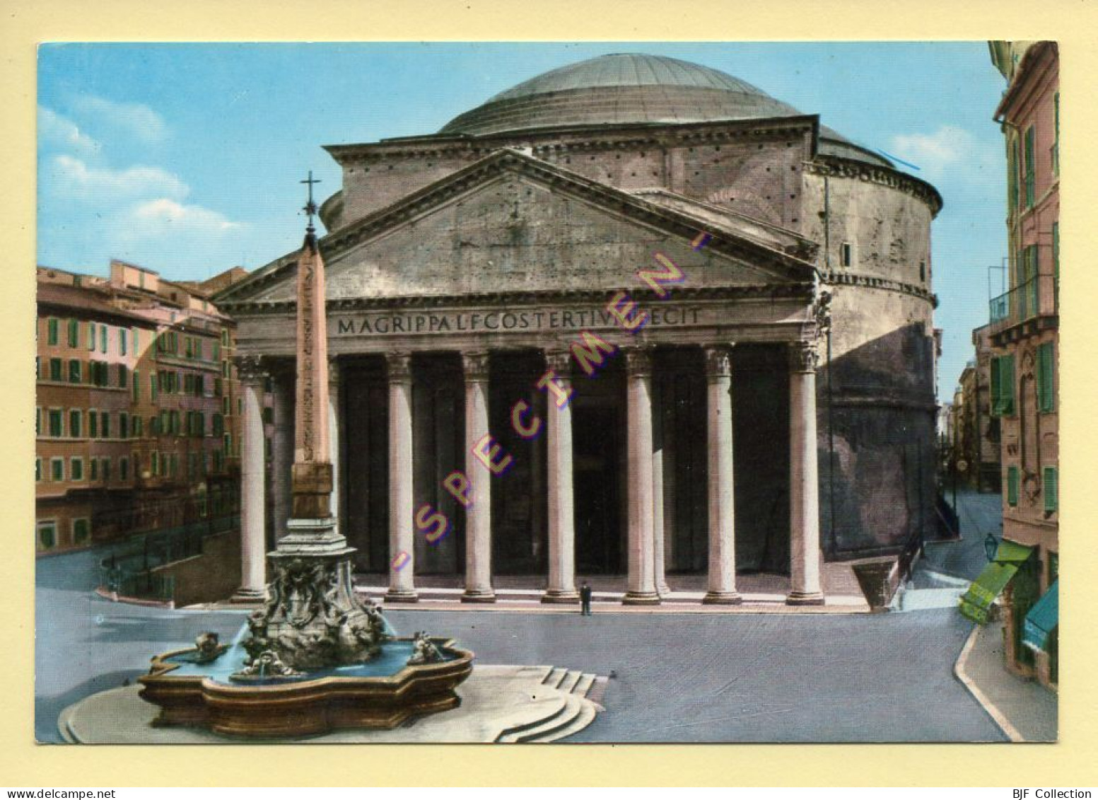 Italie : ROMA : Le Panthéon (voir Scan Recto/verso) - Panthéon