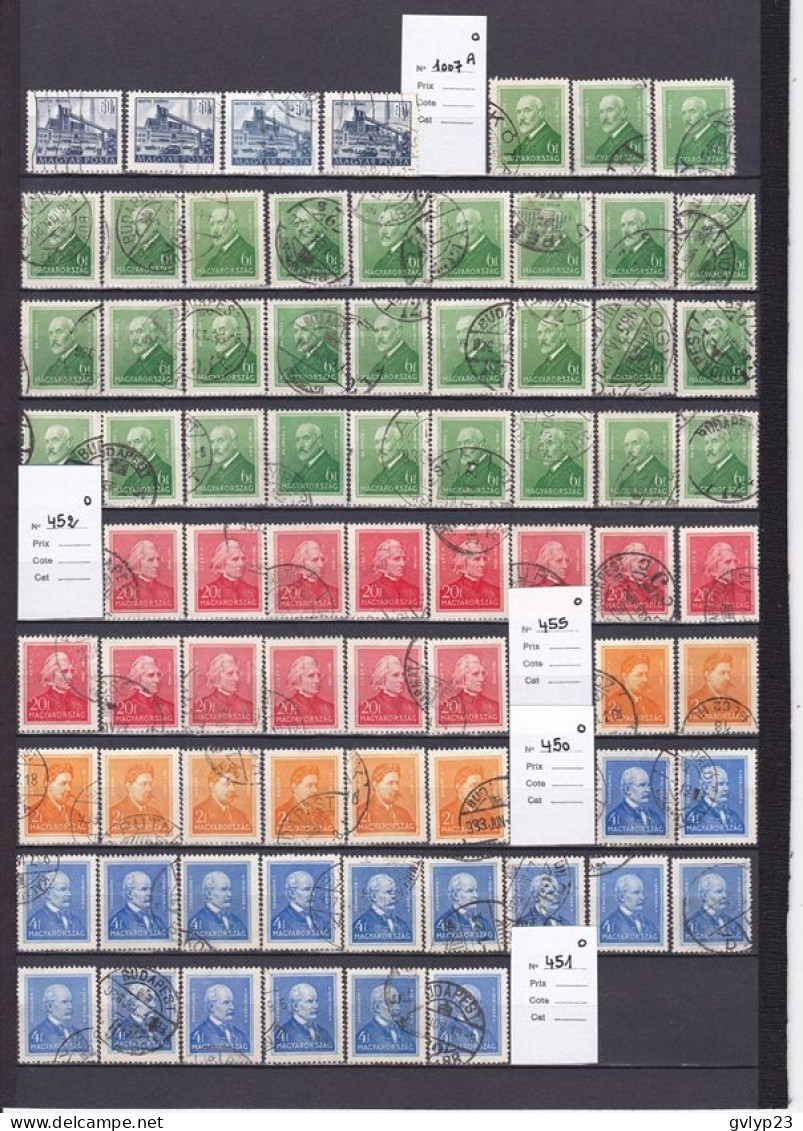 UN LOT DE 344 TIMBRES OBLITéRéS ( MULTIPLES ) - Sammlungen