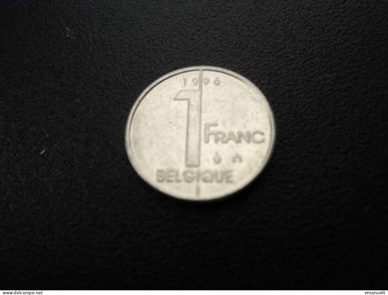 BELGIQUE : 1 FRANC  1996    KM 187    SUP - 1 Frank