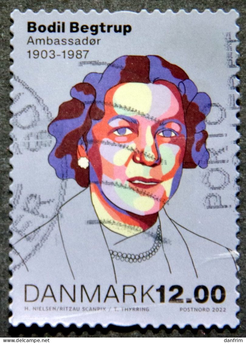 Denmark 2022  Prominent Danish Women   Minr.    (lot K 456) - Used Stamps