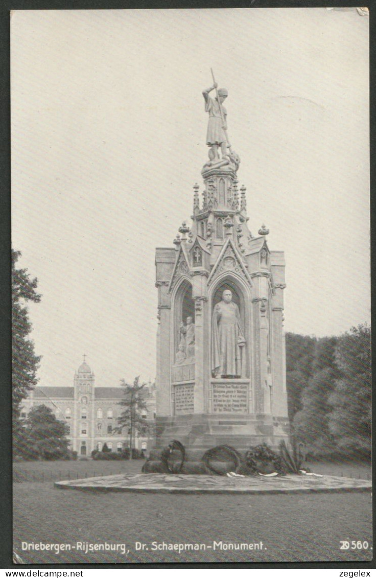 Driebergen-Rijsenburg 1913 - Dr. Schaepman Monument Bij Seminarie - Driebergen – Rijsenburg