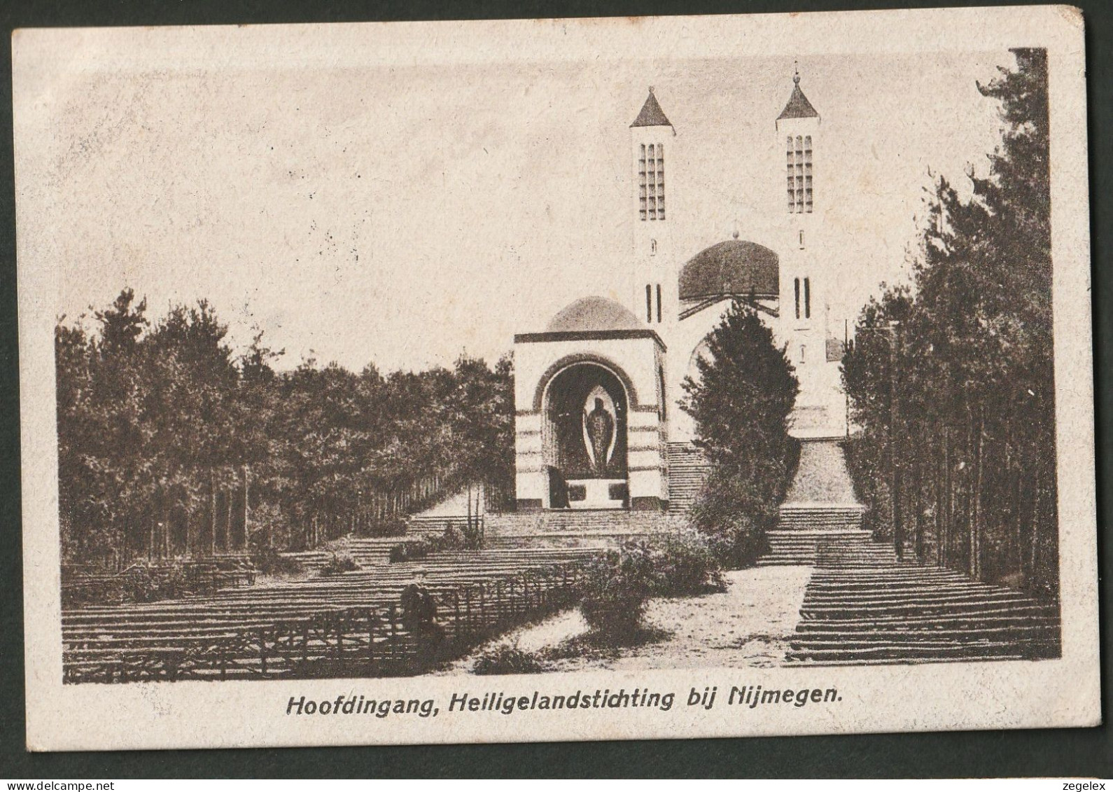 Nijmegen 1922 Hoofdingang, Heiligelandstichting Bij Nijmegen - Nijmegen