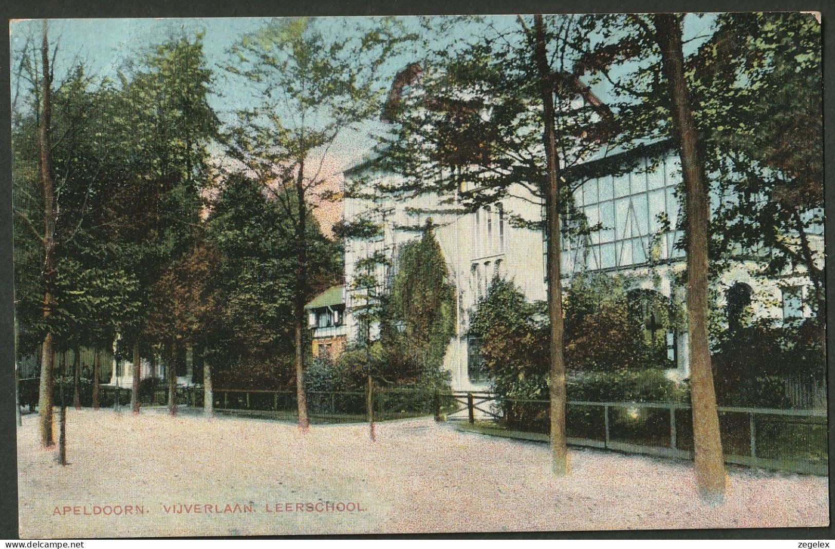 Apeldoorn 1914 Vijverlaan Leerschool - Apeldoorn