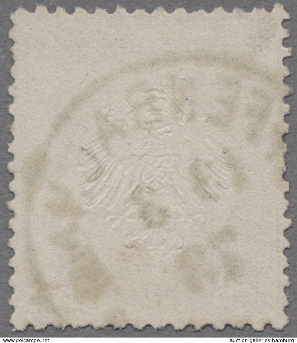 Deutsches Reich - Brustschild: 1873, Kleiner Brustschild, 2 Kr. Rotorange, üblic - Used Stamps