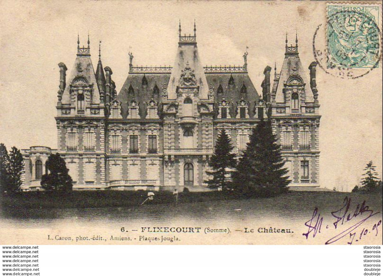 D80   FLIXECOURT  Le Château - Flixecourt
