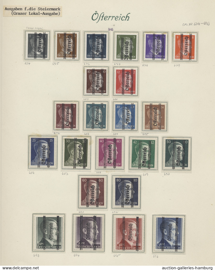 Nachlässe: 1850-2011, Komplett Belassener Nachlass In 22 Vordruckalben Mit U.a. - Vrac (min 1000 Timbres)