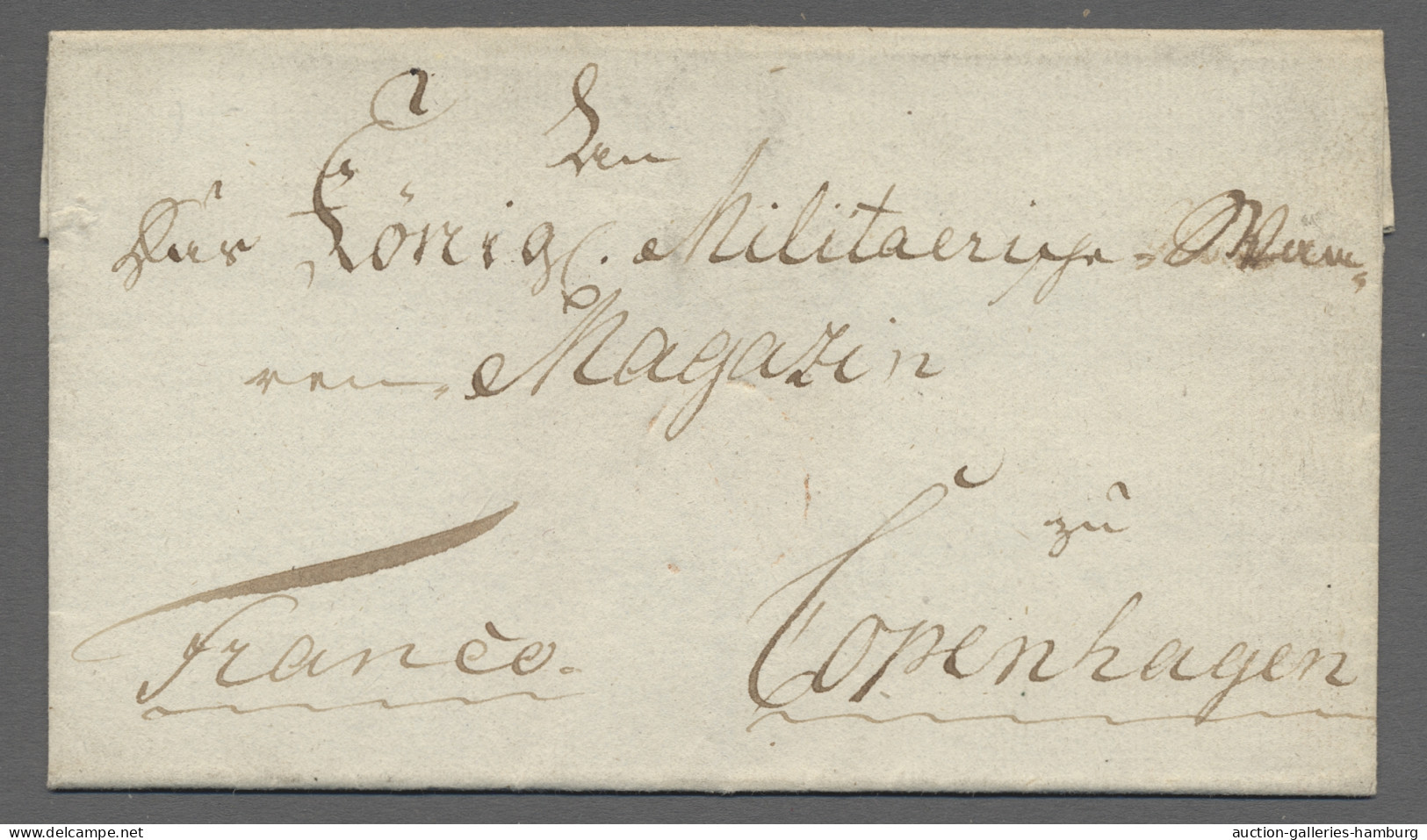 Liquidationsposten: Schleswig-Holstein - Vorphila | Markenlose Briefe - 1715-179