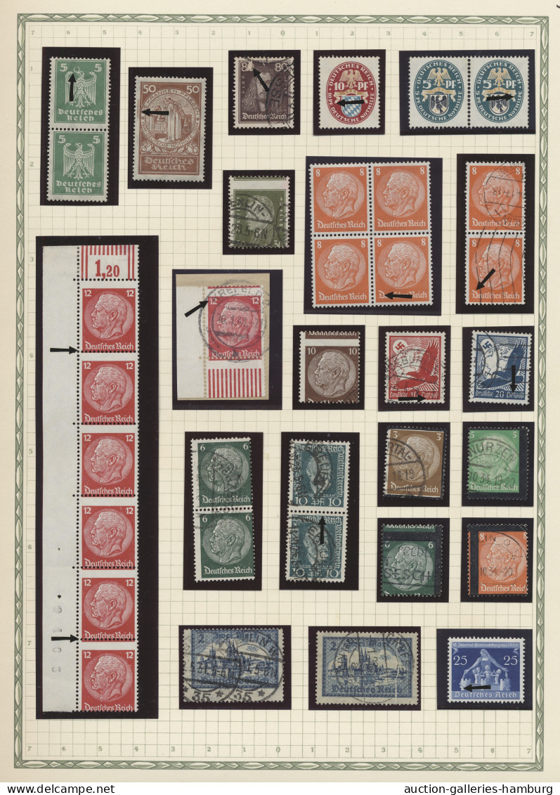 Liquidationsposten: Deutsches Reich - 1923-1945, Spezialsammlung In Allen Erhalt - Stamp Boxes