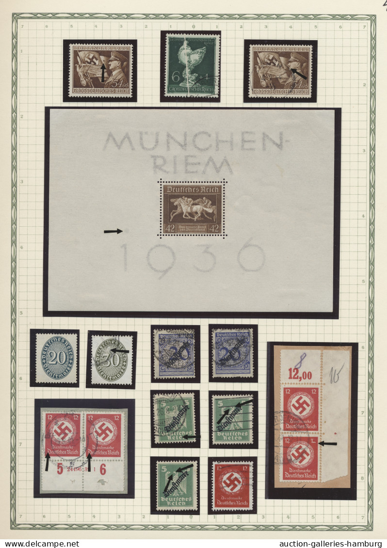 Liquidationsposten: Deutsches Reich - 1923-1945, Spezialsammlung in allen Erhalt