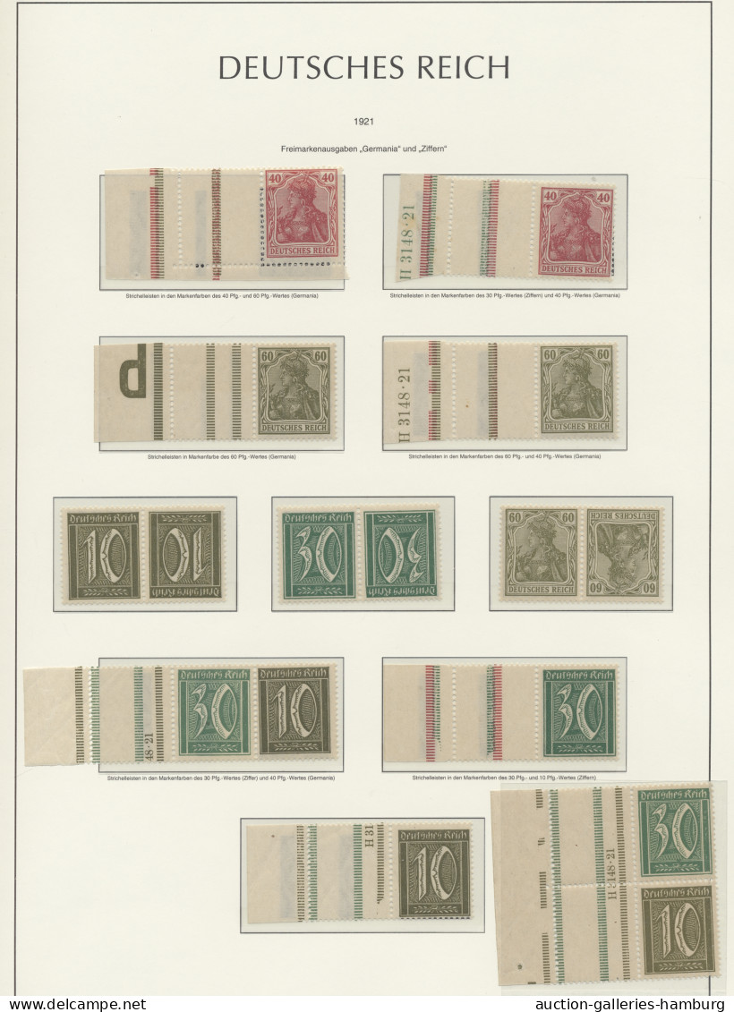 Liquidationsposten: Deutsches Reich - Zusammendrucke: 1913-1941, Postfrische Sam - Stamp Boxes