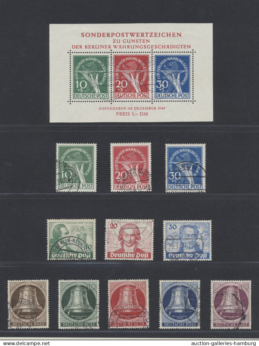 Liquidationsposten: Berlin - 1948-1990, Augenscheinlich Komplette überwiegend Ge - Stamp Boxes