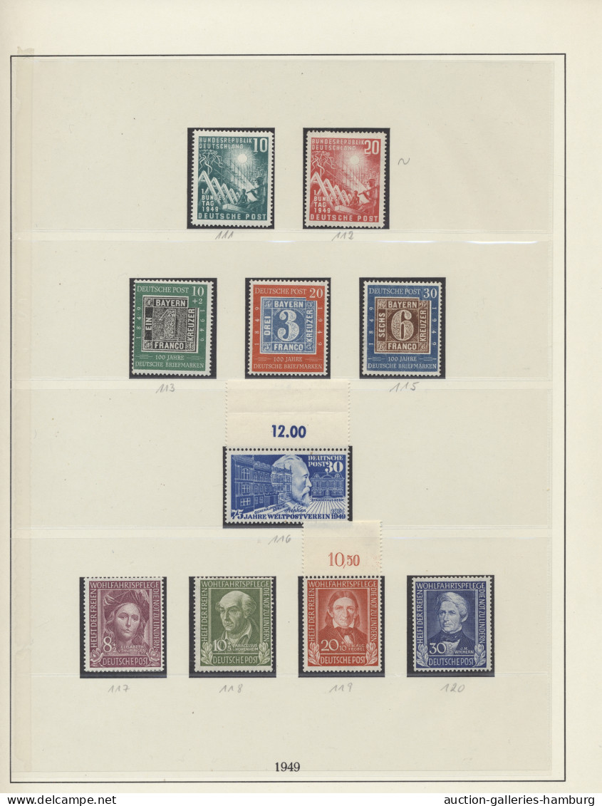 Liquidationsposten: Bundesrepublik Deutschland - 1949-1976, Zwei Sammlungen Und - Stamp Boxes