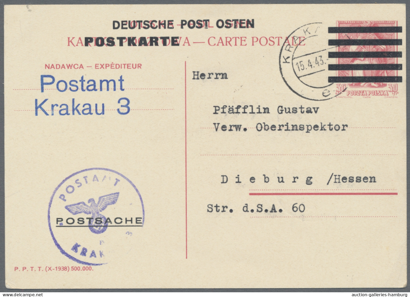 Deutschland: 1918-1959 (ca.), Partie Von 22 Belegen In Einem Album Mit U.a. Gene - Collections