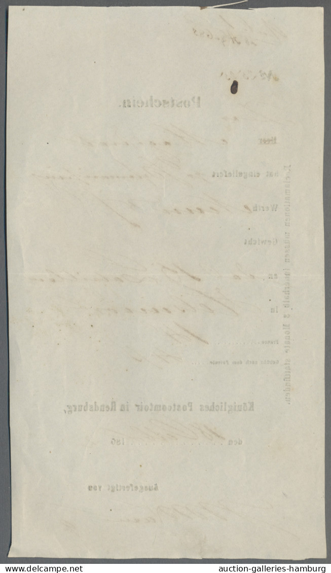 Schleswig-Holstein - Vorphilatelie: 1851-1864, dänische und deutsche Militärpost