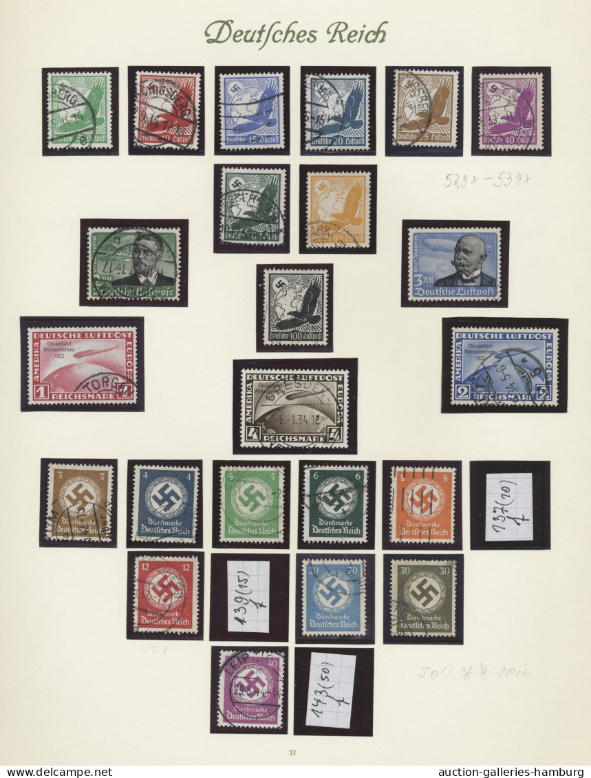 Deutsches Reich: 1919/1945 Ca., Interessante Sammlung Mit Vielen Guten Ausgaben, - Collections
