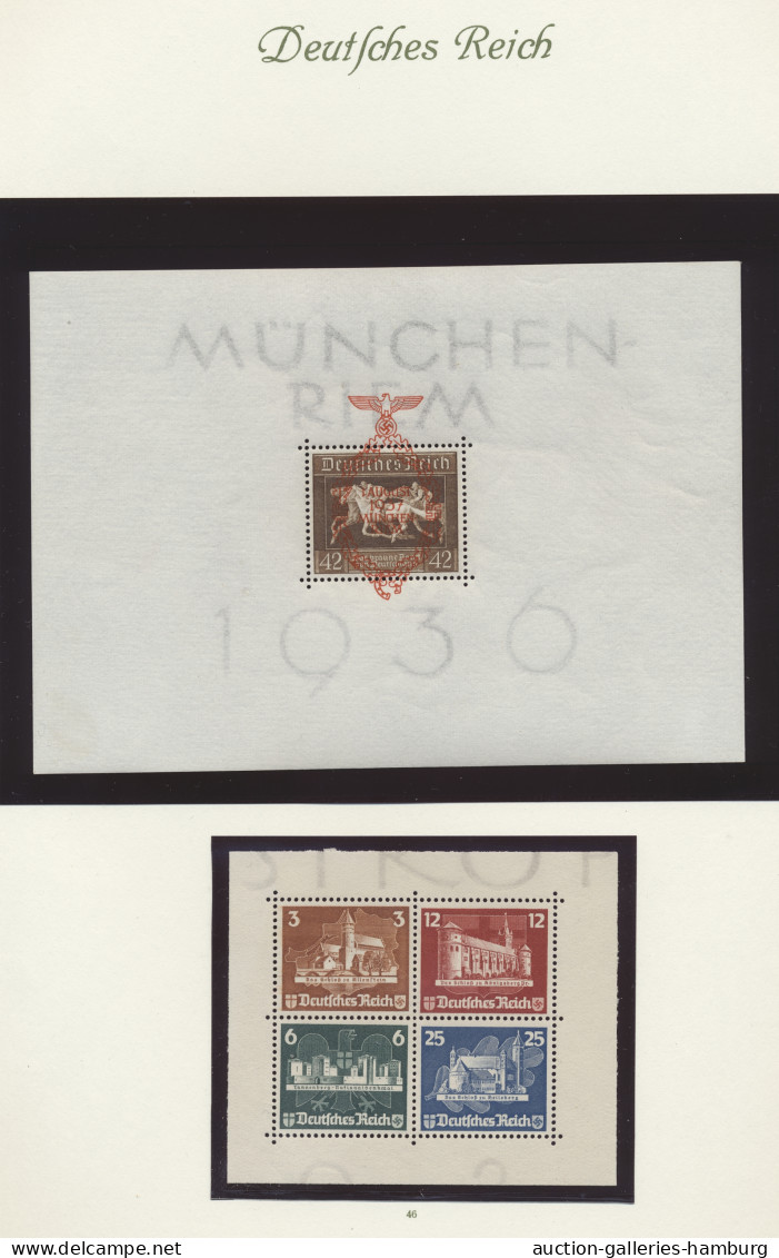 Deutsches Reich: 1919/1945 ca., interessante Sammlung mit vielen guten Ausgaben,