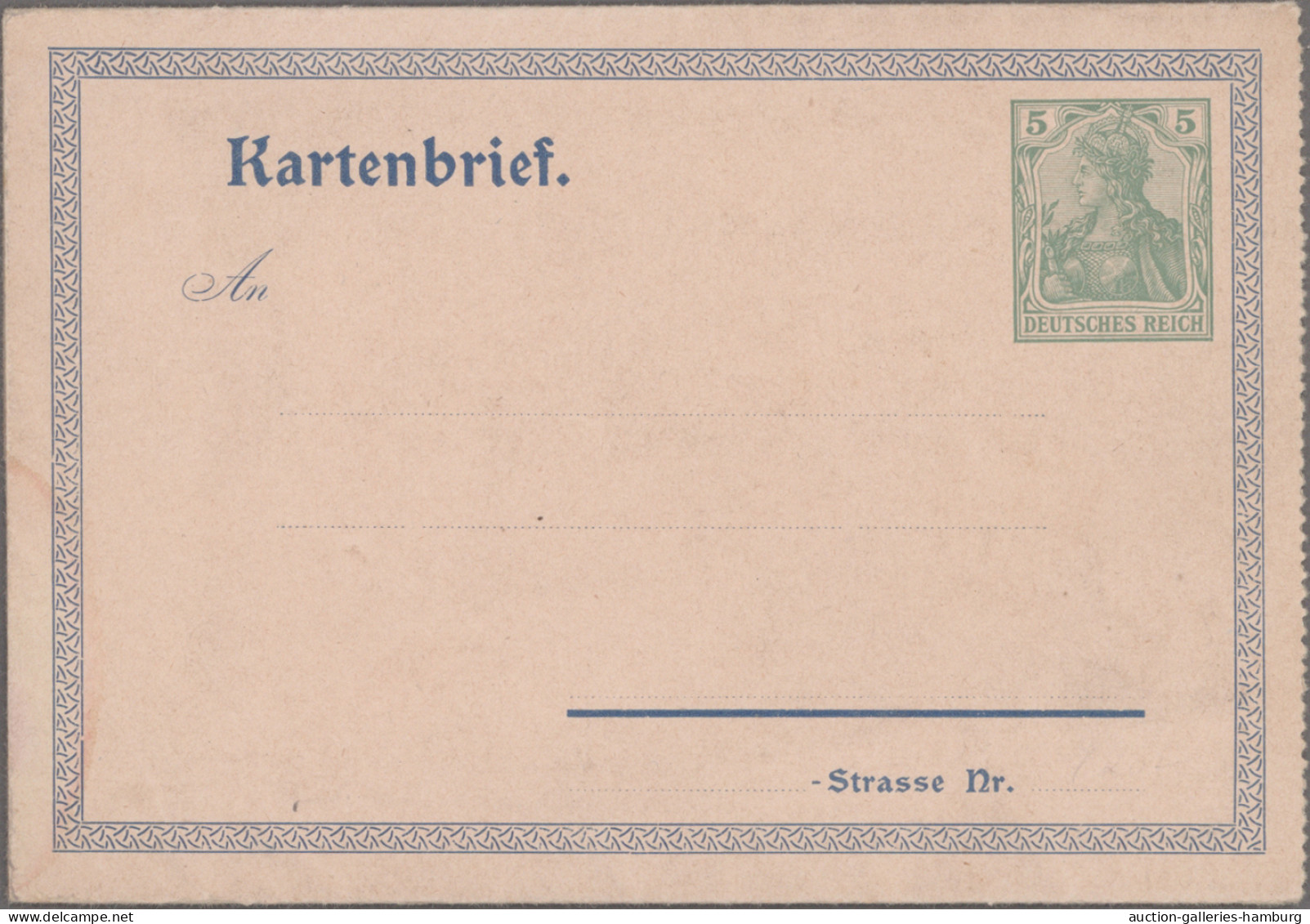 Deutsches Reich - Privatganzsachen: 1906/1920 (ca.), Partie Von 15 Privat-Karten - Autres & Non Classés
