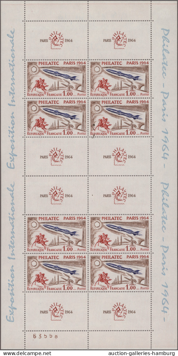 France: 1850-2008, Fast Ausschliesslich NACHKRIEGSZEIT Ab 1945, Reichhaltiger Be - Collections