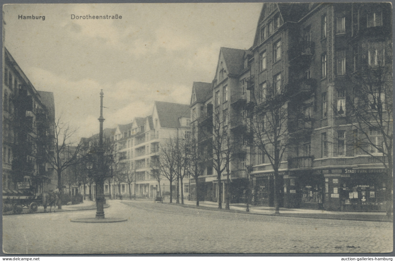 Heimat: Hamburg: 1898-1990 (ca.), Heimatsammlung mit u.a. etwa 450 meist älteren
