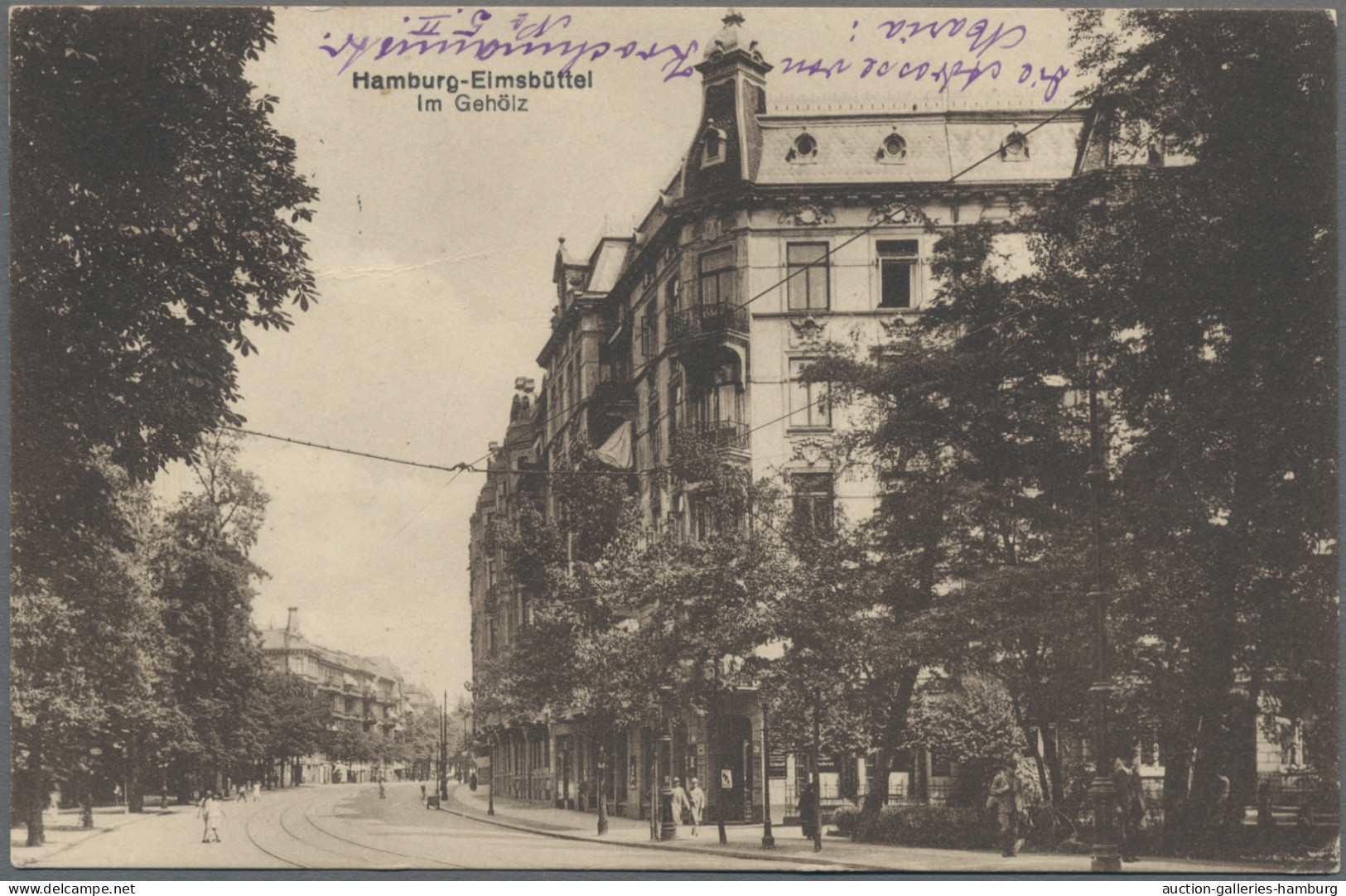 Heimat: Hamburg: 1898-1990 (ca.), Heimatsammlung mit u.a. etwa 450 meist älteren