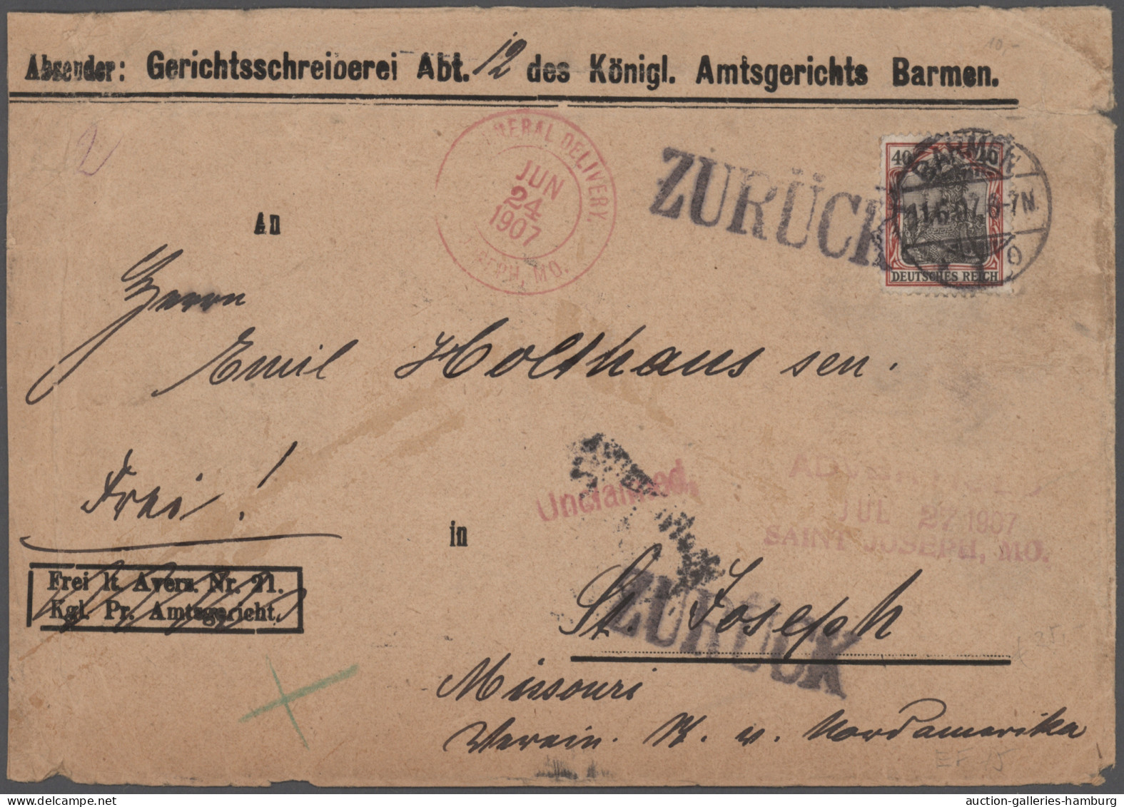 Heimat: Nordrhein-Westfalen: 1884/2006, WUPPERTAL: vielseitige Sammlung von ca.