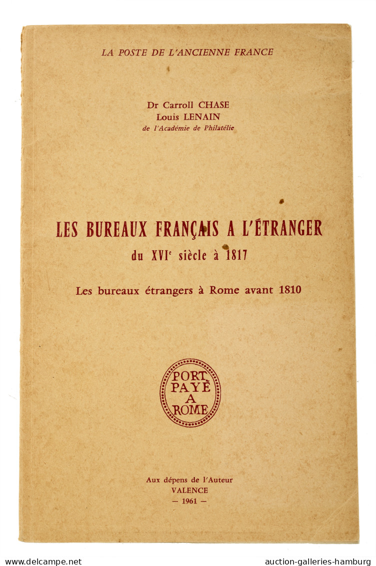 Philatelistische Literatur - Allgemeines - Bibliographien: FRANKREICH: Les Burea - Autres & Non Classés