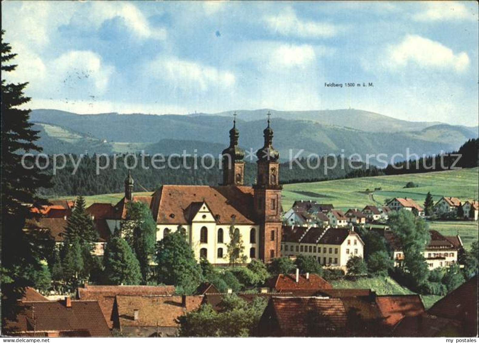 72394494 St Peter Schwarzwald Ortsansicht Mit Kloster Kirche St. Peter - St. Peter