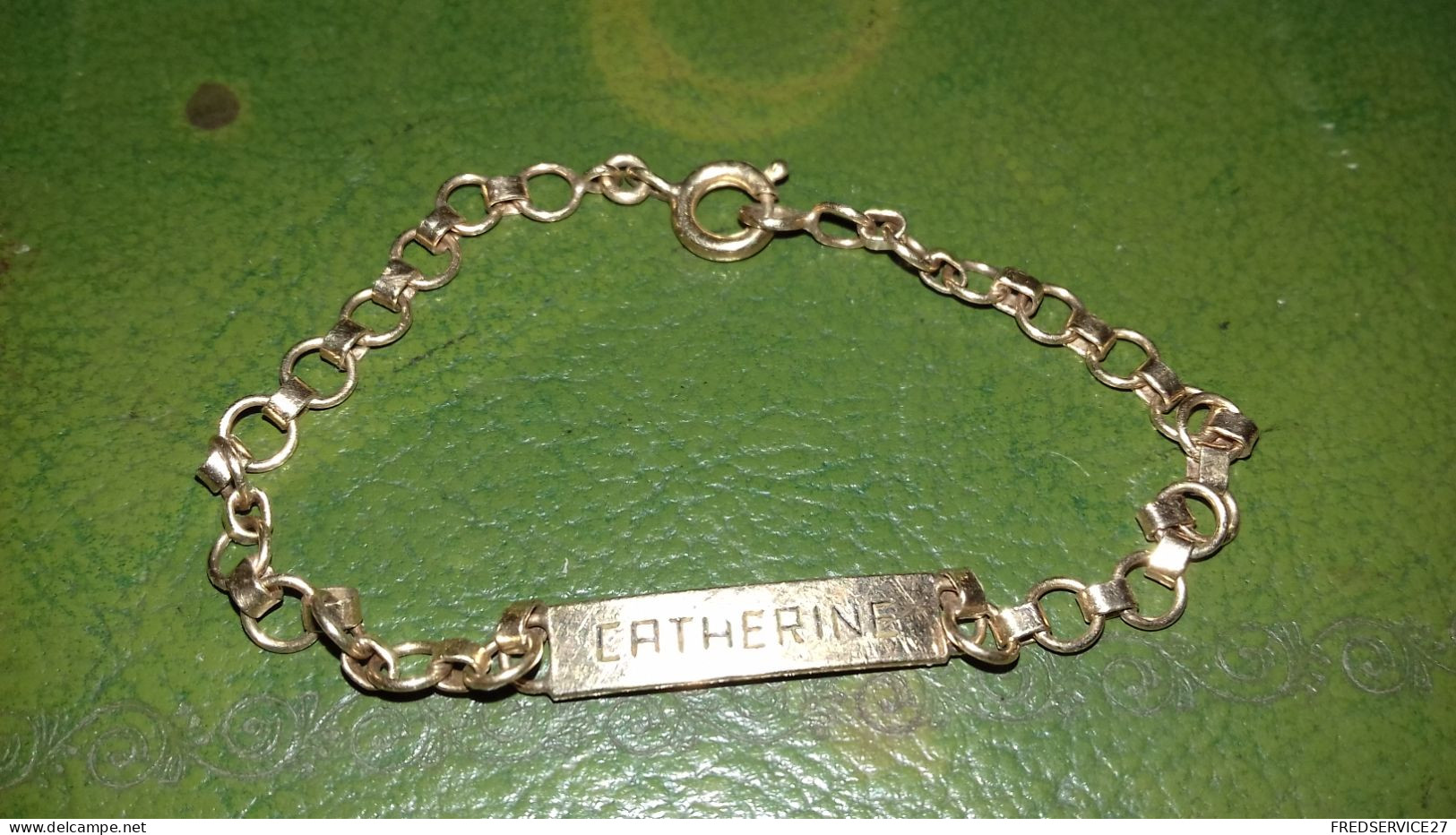 B13/ GOURMETTE ENFANT PLAQUES OR - Armbänder