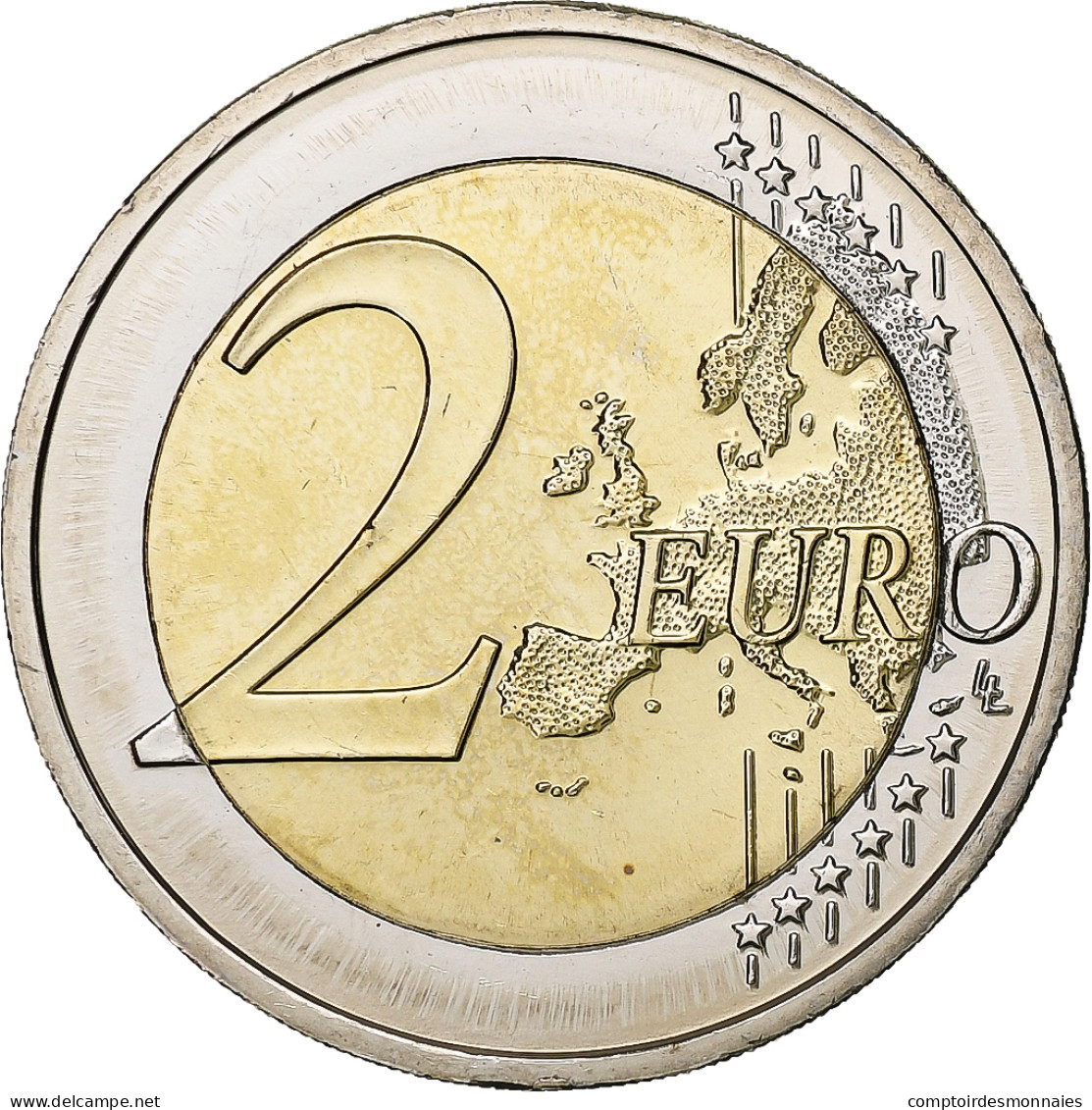 Lettonie, 2 Euro, 2017, Bimétallique, SPL, KM:New - Letonia