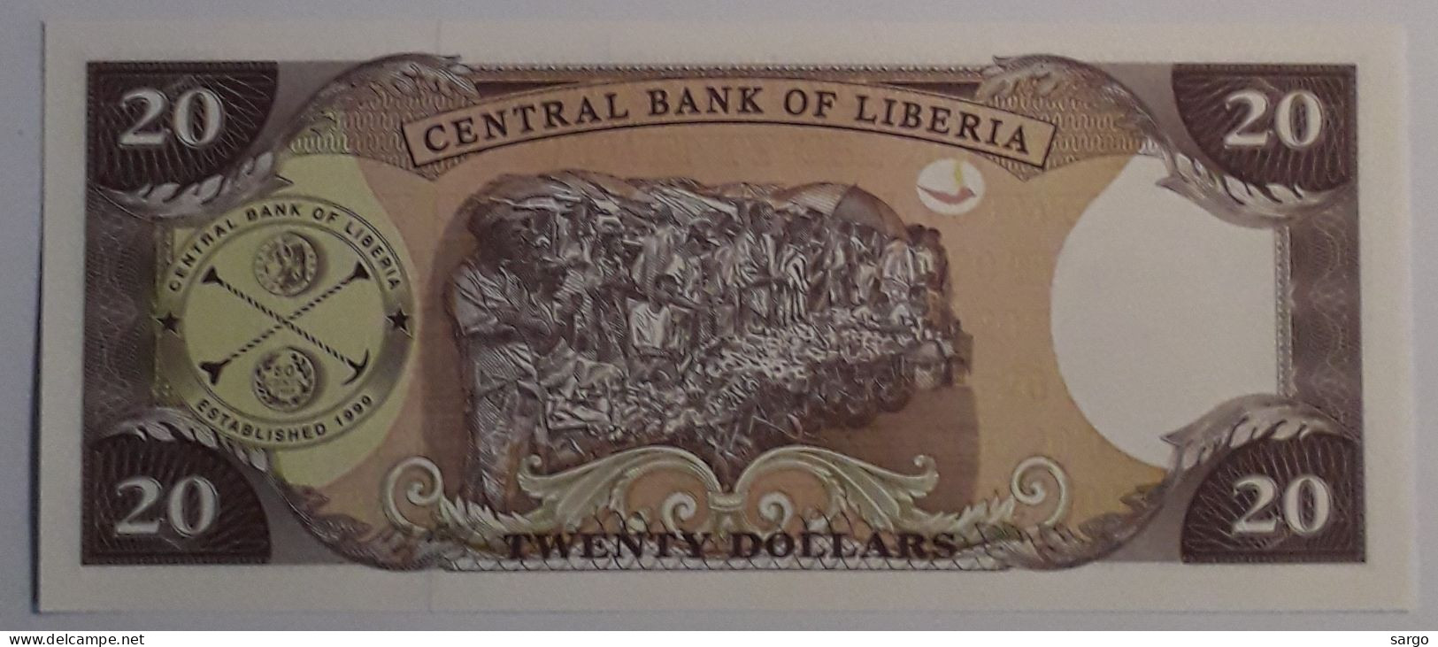 LIBERIA  - 20 DOLLARS - P 28 E (2009) - UNC - BANKNOTES - PAPER MONEY - CARTAMONETA - - Liberia