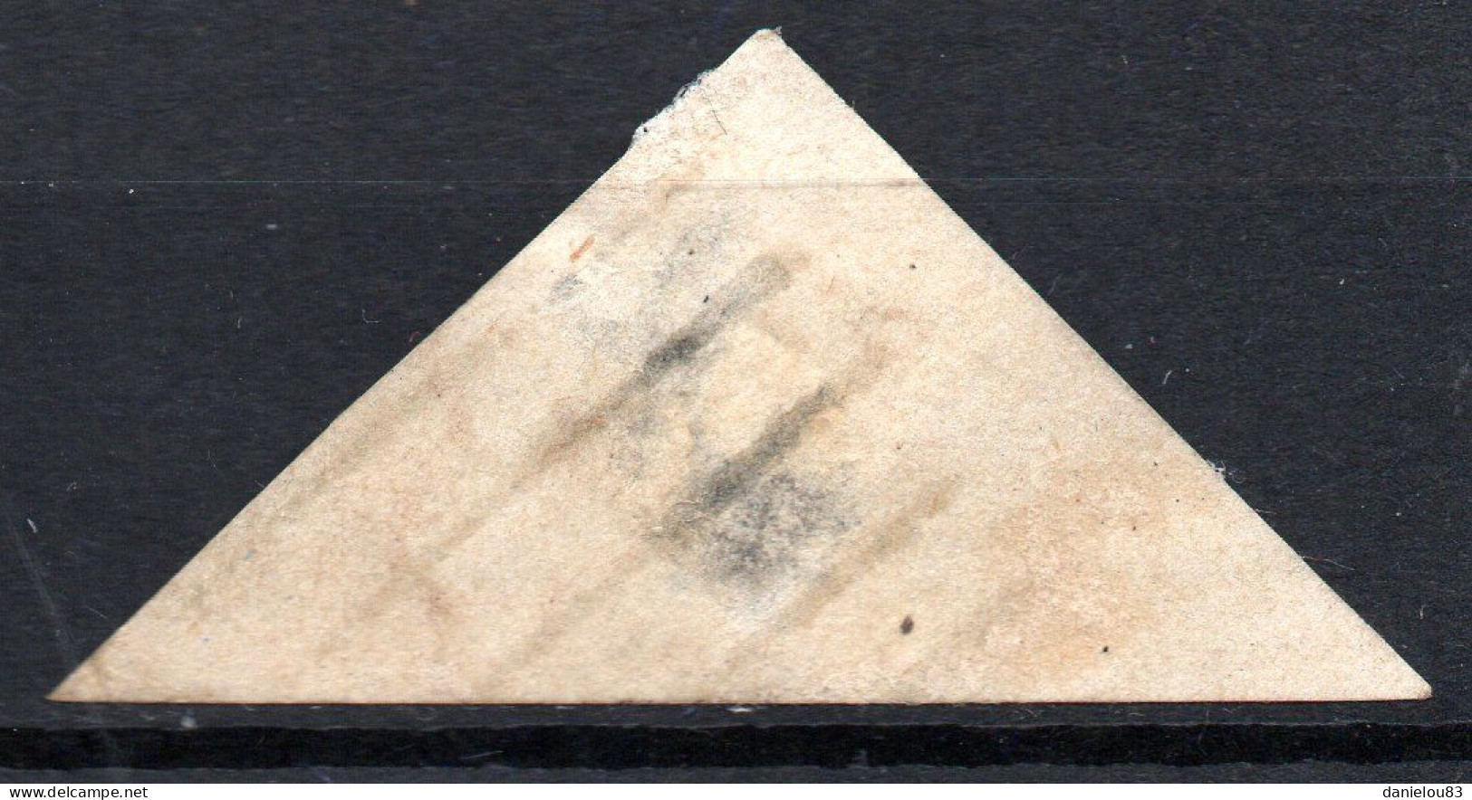 Timbre Cap De Bonne Espérance Papier Blanc - Yt N° 5 - Oblitéré - Année 1855 - Capo Di Buona Speranza (1853-1904)