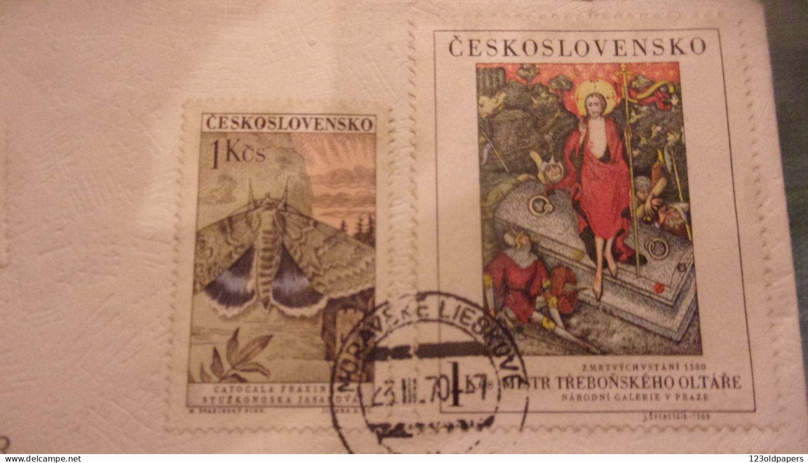 SLOWAKEI  Slovakia - Moravske Lieskove  LETECKY  STAMPS CESKOSLOVENSKO 1970 - Autres & Non Classés