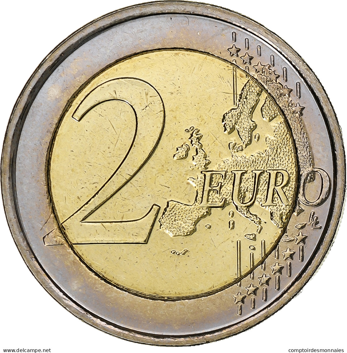 Belgique, 2 Euro, 2015, Bruxelles, Bimétallique, SPL - België
