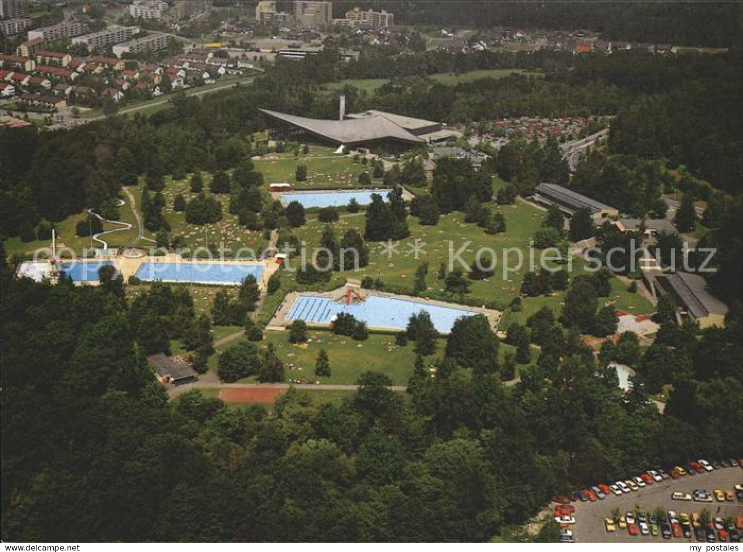 72367126 Sindelfingen Badezentrum Mit Schwimmstadion Fliegeraufnahme Sindelfinge - Sindelfingen