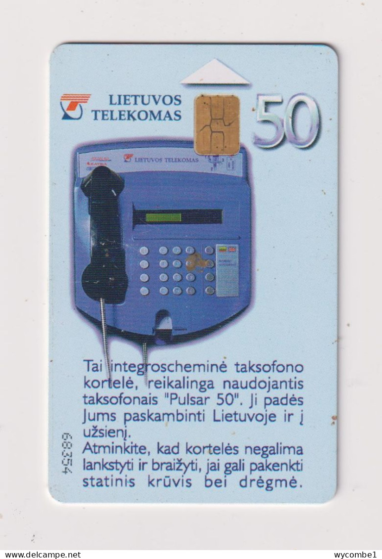 LITHUANIA - Butterfly Chip Phonecard - Lithuania