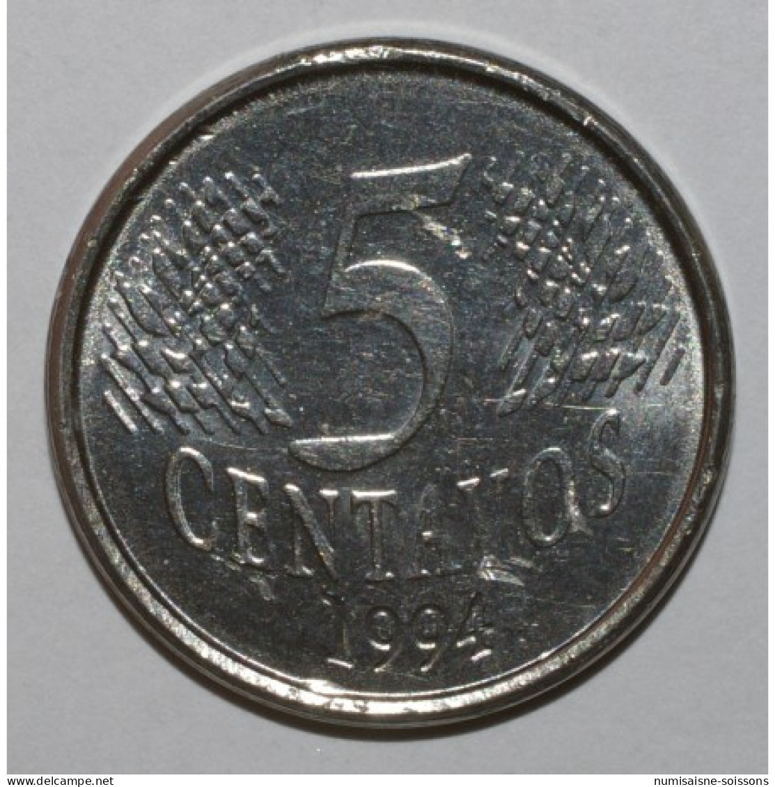 BRÉSIL - KM 632 - 5 CENTAVOS 1994 - SPL - Brazil