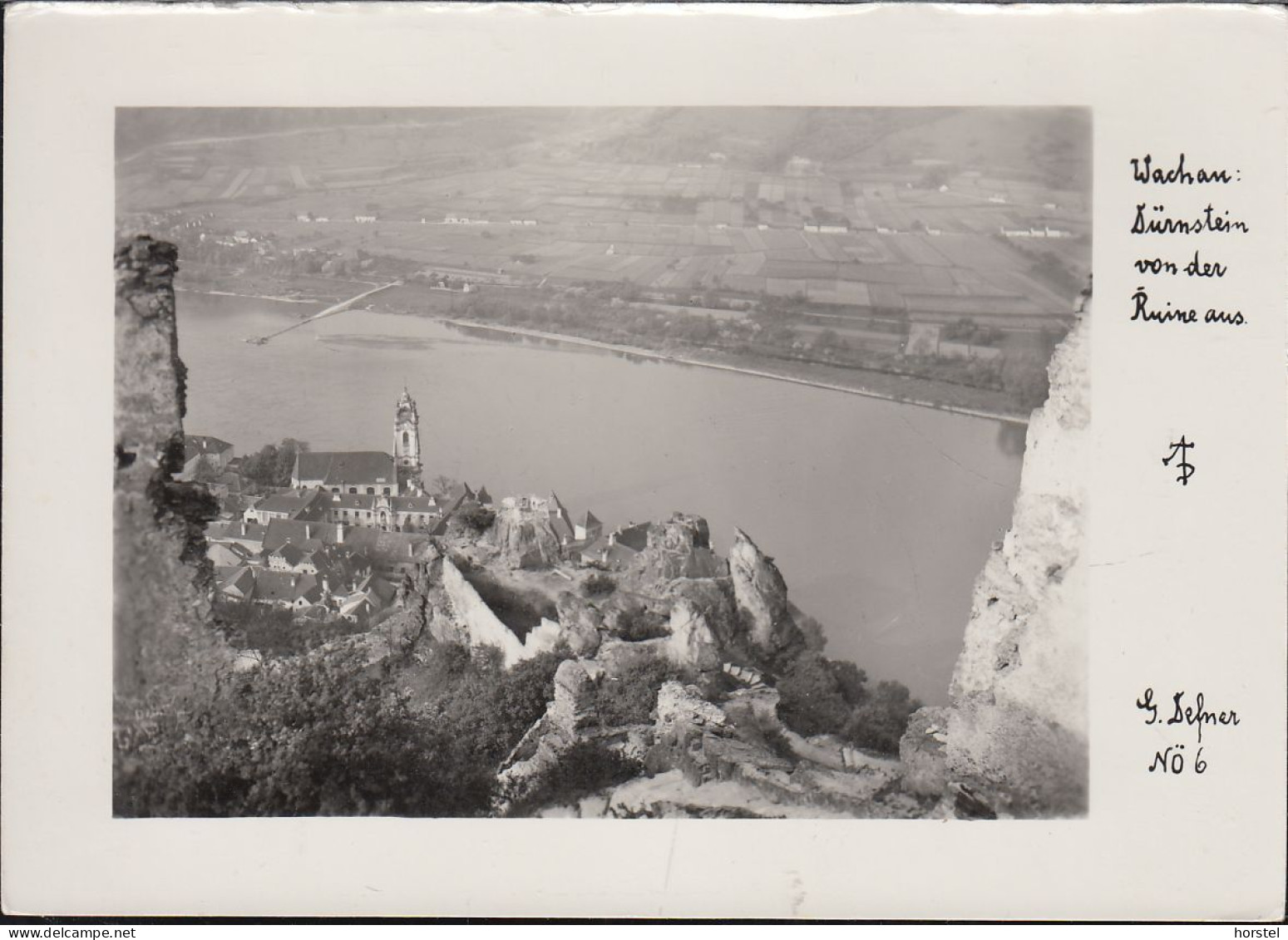 Austria - 3601 Dürnstein - In Der Wachau - Ortsansicht Mit Kirche Von Der Ruine Aus - Nice Stamp - Wachau